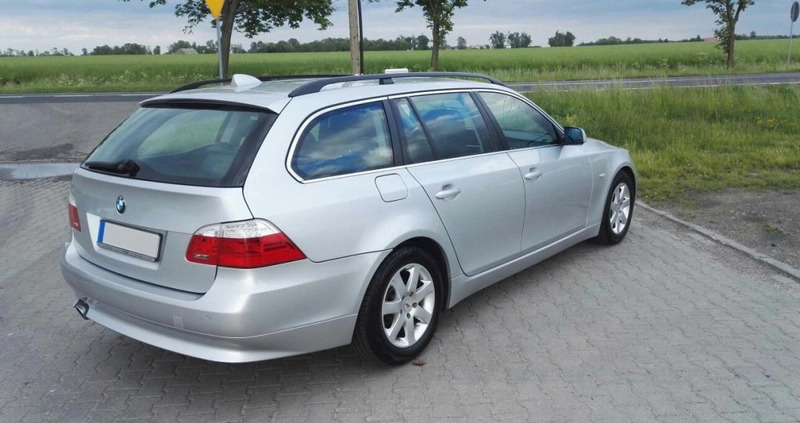 BMW Seria 5 cena 19700 przebieg: 260734, rok produkcji 2008 z Gniezno małe 56